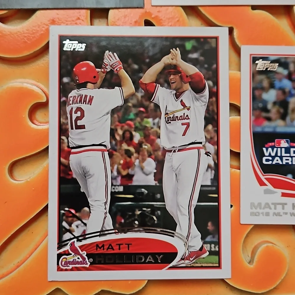 Topps Saint Louis Cardinals Matt Holliday#98/US242/122/125/320 5pk